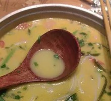 Three Delicacies Golden Soup Rice Noodles