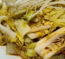 Oil-Poured Baby Cabbage