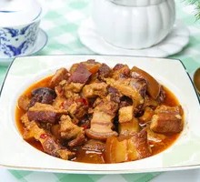 Braised Pork Belly with Rice