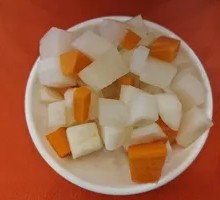 Crispy Radish Buffet