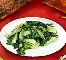 Garlic Stir-Fried Mustard Greens