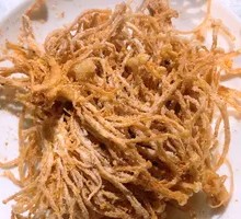Golden Enoki Mushrooms