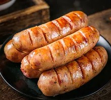 Charcoal-Grilled Sausage