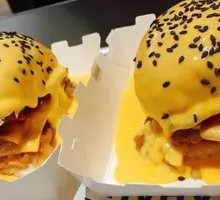 Cheese Lava Burger