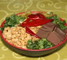 Duck Blood Spicy Rice Noodles