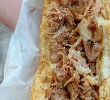 Sesame Flatbread with Beef