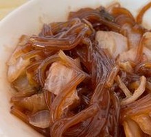 Napa cabbage with vermicelli
