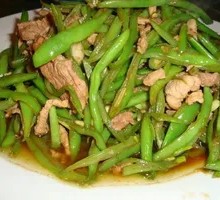 Stir-fried Pork with Kidney Beans