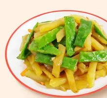 Potato and String Bean Stir-fry