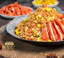 Big Pork Belly Stir-Fried Rice