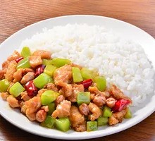 Kung Pao Chicken Rice Bowl