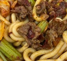 Beef Fried Rice Noodles