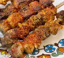 Charcoal-Grilled Xinjiang Lamb Skewers
