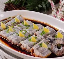 Steamed Large Spanish Mackerel