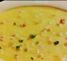 Minced Pork Steamed Egg