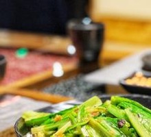 Braised Tofu Paste with Eel and Pak Choi