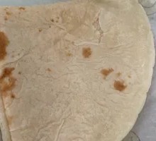 Handmade Beef Tendon Noodles Wrapped in Flatbread