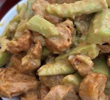 Fried Dough with Cucumber