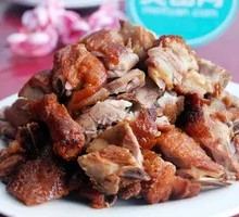 Shredded Roast Duck with Two Buns