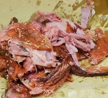 Shredded Roast Duck with Scallion Oil Flatbread