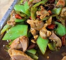 Spicy Stir-Fried Chicken Gizzards