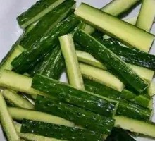 Cucumber Strips
