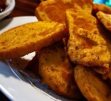 Fried Steamed Bun Slices