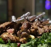 Grilled French-style Lamb Chops with Six Bones