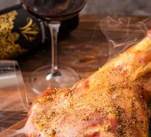 Fruitwood-Roasted Fresh Lamb Leg