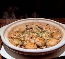 Fresh Shrimp Baked with Mushrooms