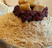 Red Bean Rice Cake Snow Ice