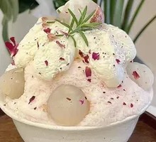 Rose Lychee Snow Ice