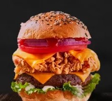 Chicken and Beef Burger