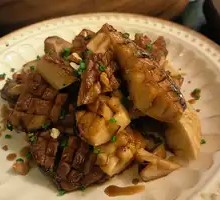 Charcoal-Grilled King Oyster Mushroom