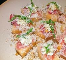 Honey Melon Cheese Ham