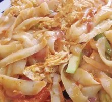 Tomato Noodles with Sauce
