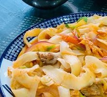 Stir-Fried Knife-Sliced Noodles
