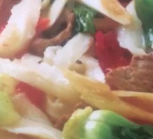 Stir-Fried Knife-Sliced Noodles