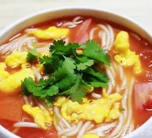 番茄炒蛋盖浇面