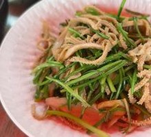Stir-fried Tripe with Mustard Greens