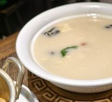 Milk Soup with Lotus Stem