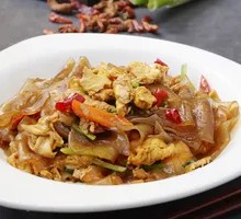 Micang Lake Duck Egg with Rice Noodles