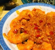 Tomato Sauce Shrimp