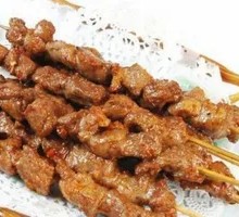 Fried Lamb Skewers