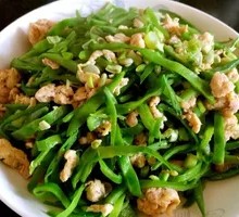 Shrimp Paste String Beans