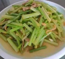 Mountain Celery with Pork Strips