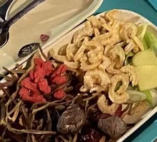 Shrimp and Enoki Mushroom Platter