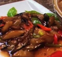 Stir-fried腊肉 with Hangzhou Peppers