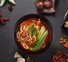 Braised Pork Knife-Shaved Noodles