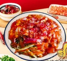 Chicken Cutlet and Grilled Meat Bowl